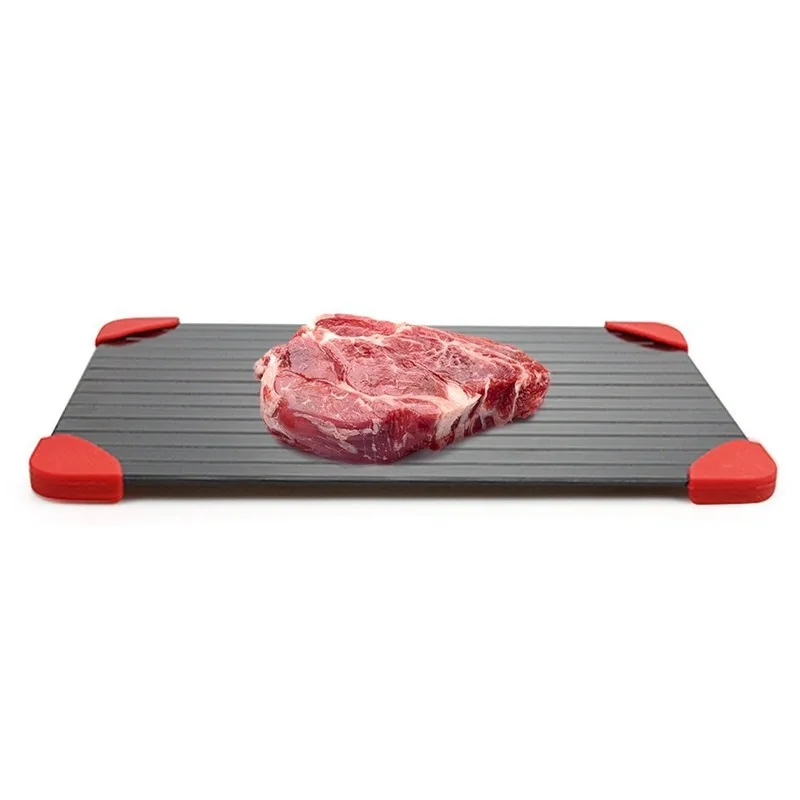 1pcs Fast Defrost Tray Fast Thaw Frozen Meat Fish Sea Food Quick Defrosting Plate Board Tray Kitchen Gadget Tool Dropshipping
1pcs Fast Defrost Tray Fast Thaw Frozen Meat Fish Sea Food Quick Defrosting Plate Board Tray Kitchen Gadget Tool Dropshipping