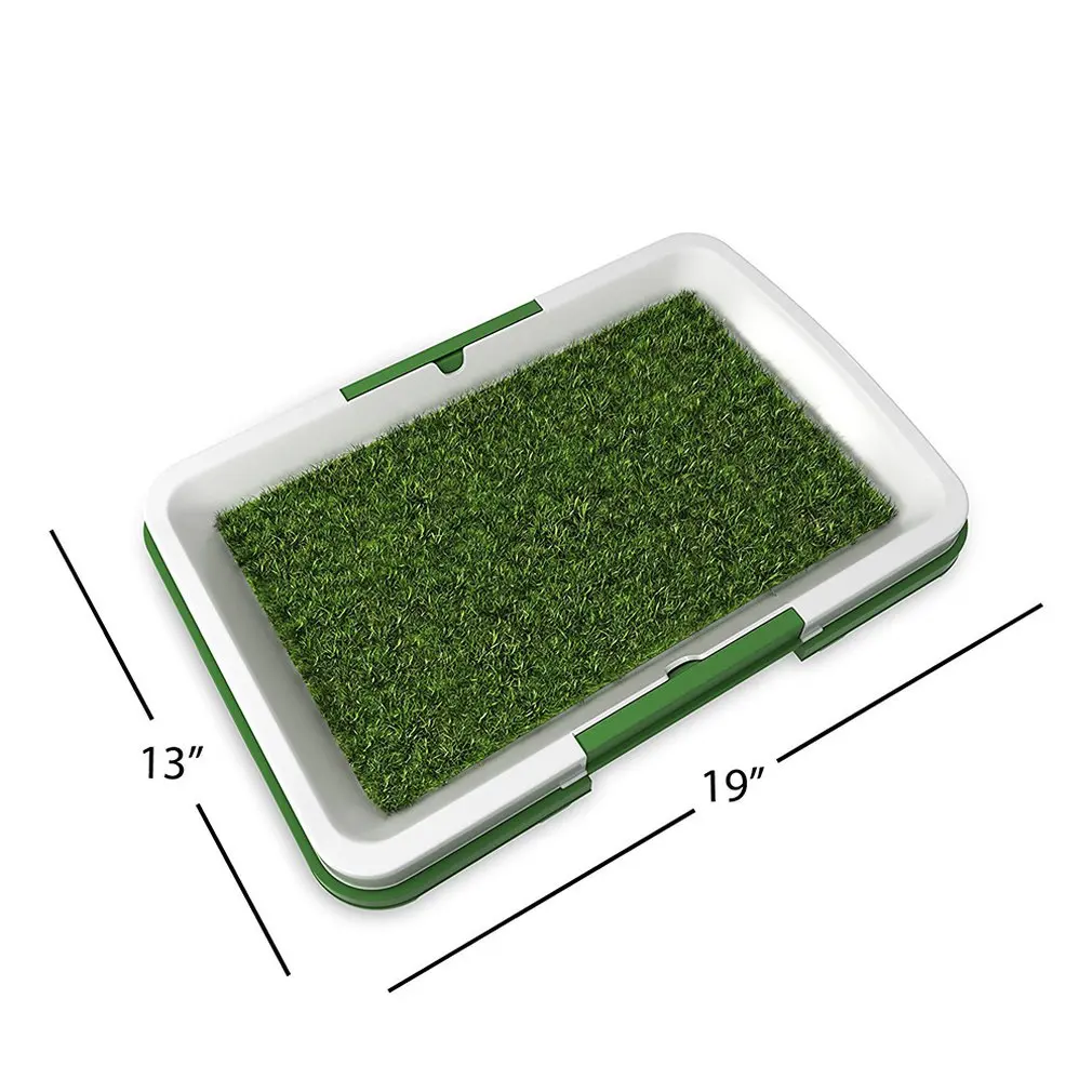 3 Layers Large Dog Pet Potty Training Pee Pad Mat Puppy Tray Grass Toilet Simulation Lawn For Indoor Potty Training Pet Supply
3 Layers Large Dog Pet Potty Training Pee Pad Mat Puppy Tray Grass Toilet Simulation Lawn For Indoor Potty Training Pet Supply