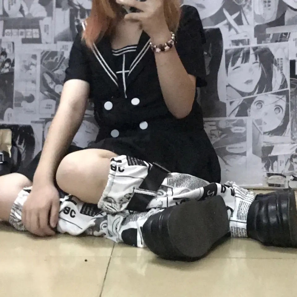 White Fashion Newspaper Printed Women Leg Warmer 2021 Hipster Rock Gothic Sock Street Calf-length Adjustable Strap Streetwear
White Fashion Newspaper Printed Women Leg Warmer 2021 Hipster Rock Gothic Sock Street Calf-length Adjustable Strap Streetwear