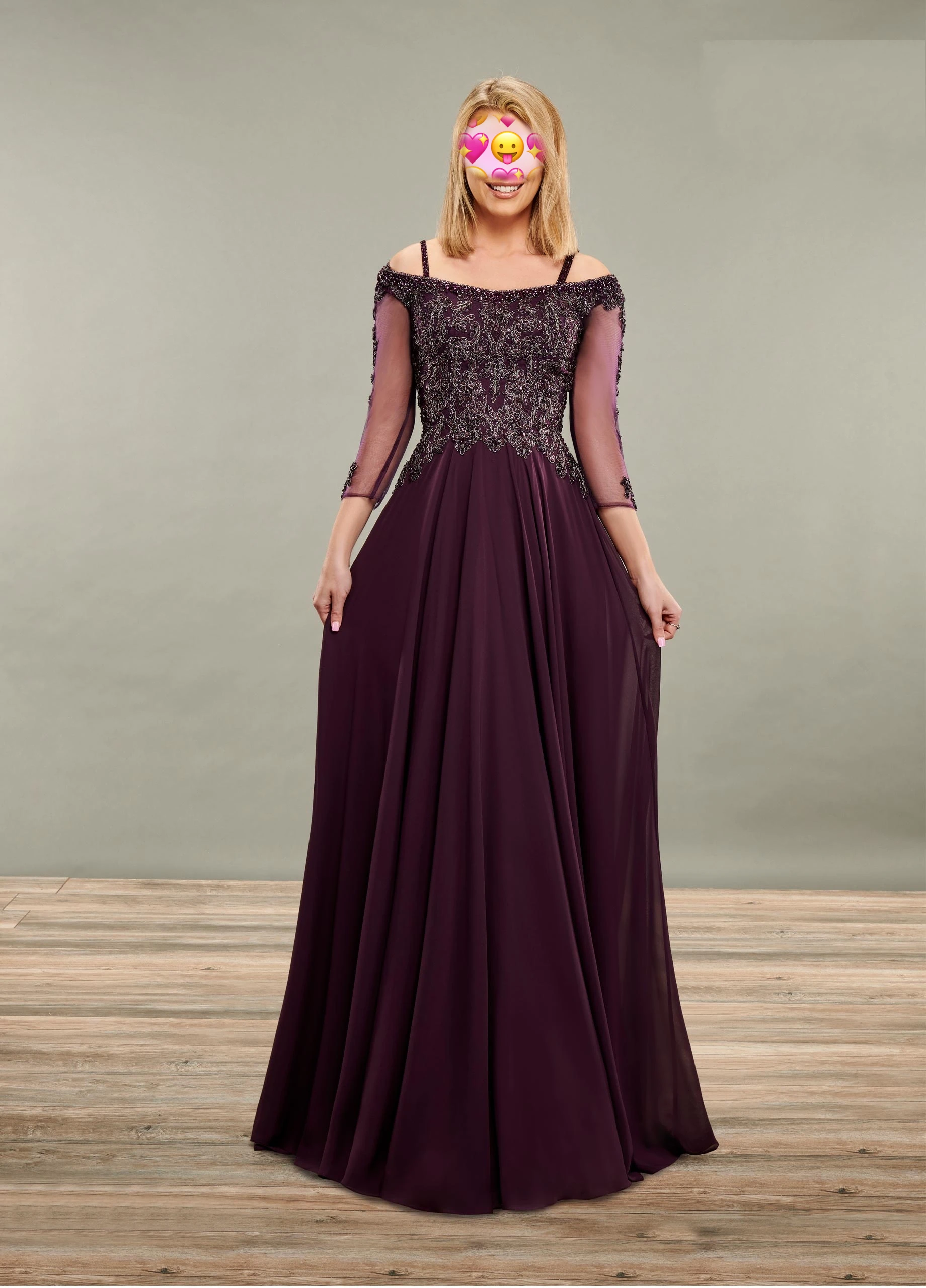 Illusion Sleeve Chiffon Purple Mother Of The Bride Dress Appliques Beads Wedding Guest Dress 2020 Vestidos De Novia Madrinha
Illusion Sleeve Chiffon Purple Mother Of The Bride Dress Appliques Beads Wedding Guest Dress 2020 Vestidos De Novia Madrinha
