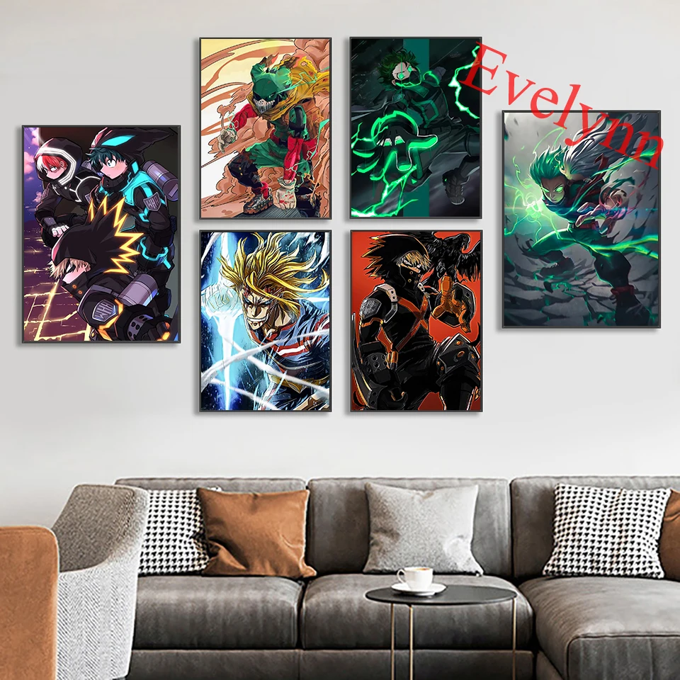 My Hero Academia Japanese Anime Posters And Prints On Canvas Wall Art Picture For Modernliving Room Cuadros Home Decor Painting
My Hero Academia Japanese Anime Posters And Prints On Canvas Wall Art Picture For Modernliving Room Cuadros Home Decor Painting