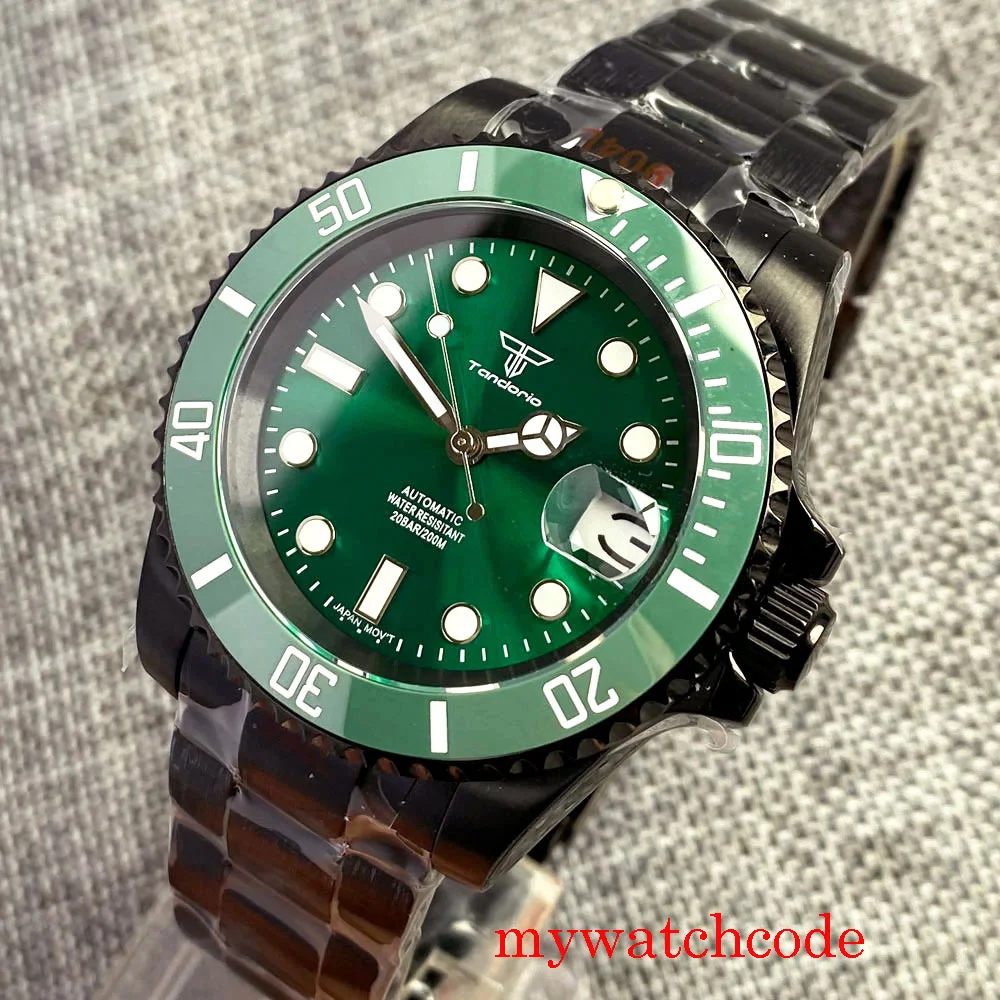 24 Jewels NH35 40mm Tandorio Green Dial Sapphire Glass Luminous Dial Unidirectional Bezel Oyster Bracelet
24 Jewels NH35 40mm Tandorio Green Dial Sapphire Glass Luminous Dial Unidirectional Bezel Oyster Bracelet