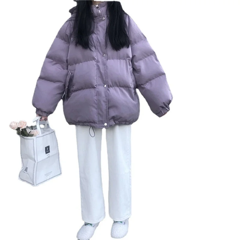 2021new Women Short Jacket Winter Thick Hooded Cotton Padded Coats Female Korean Loose Puffer Parkas Ladies Oversize Outwear
2021new Women Short Jacket Winter Thick Hooded Cotton Padded Coats Female Korean Loose Puffer Parkas Ladies Oversize Outwear