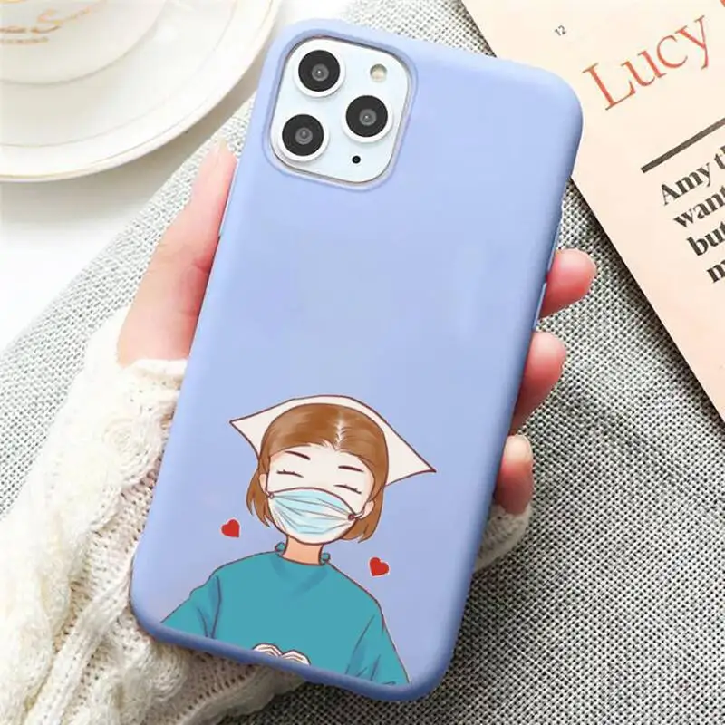 Medical doctor nurse cartoon Angel brand Phone Case Candy Color for iPhone 11 12 mini pro XS MAX 8 7 6 6S Plus X SE 2020 XR
Medical doctor nurse cartoon Angel brand Phone Case Candy Color for iPhone 11 12 mini pro XS MAX 8 7 6 6S Plus X SE 2020 XR