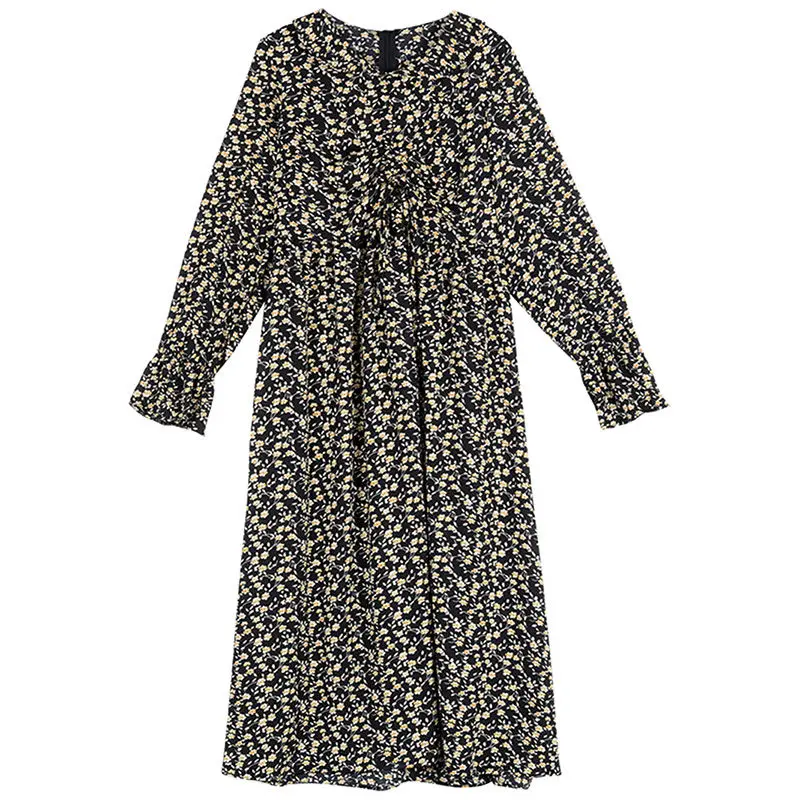Women's Vintage Floral Dress 2020 Autumn Winter Long Sleeve V-neck Inner Wear Midi Chiffon Dresses Female Vestidos Plus Size 2XL
Women's Vintage Floral Dress 2020 Autumn Winter Long Sleeve V-neck Inner Wear Midi Chiffon Dresses Female Vestidos Plus Size 2XL