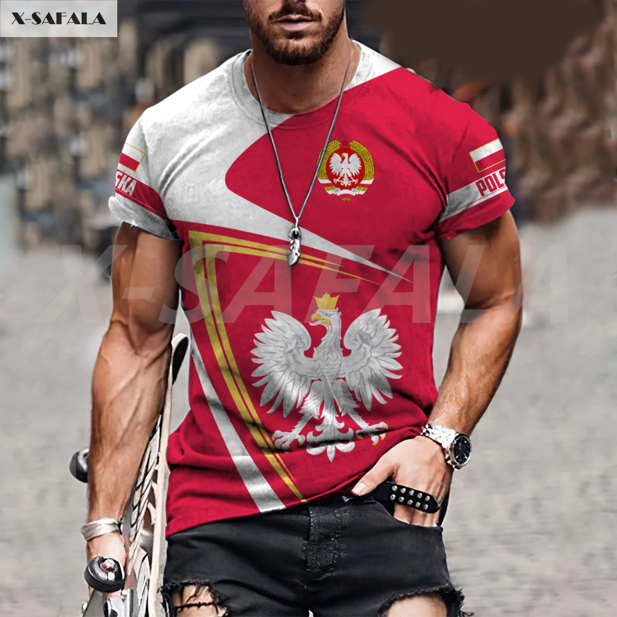 Polska Poland Flag Emblem 2021 New 3D Printed T Shirts Unisex HarajukuTop Shirt Tee Tops Summer Short Sleeve Male Women Men
Polska Poland Flag Emblem 2021 New 3D Printed T Shirts Unisex HarajukuTop Shirt Tee Tops Summer Short Sleeve Male Women Men