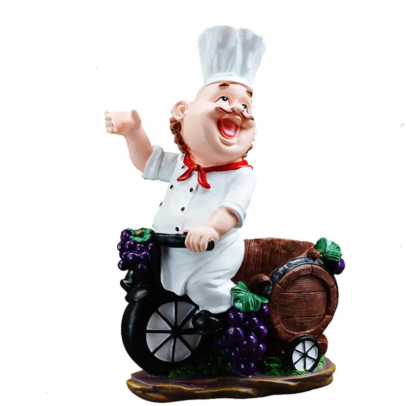 Chef Wine Rack Storage Resin Goblet Holder Cartoon Chef Cabinets Crafts Ornaments Display Stand Decoration Organizer
Chef Wine Rack Storage Resin Goblet Holder Cartoon Chef Cabinets Crafts Ornaments Display Stand Decoration Organizer