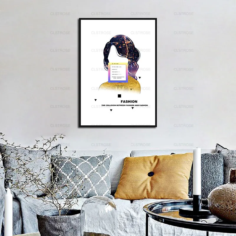 Poster Character Lady Head Face Painting Wall Art Canvas Painting Korean Landscape and Prints Frameless Home Decoration
Poster Character Lady Head Face Painting Wall Art Canvas Painting Korean Landscape and Prints Frameless Home Decoration