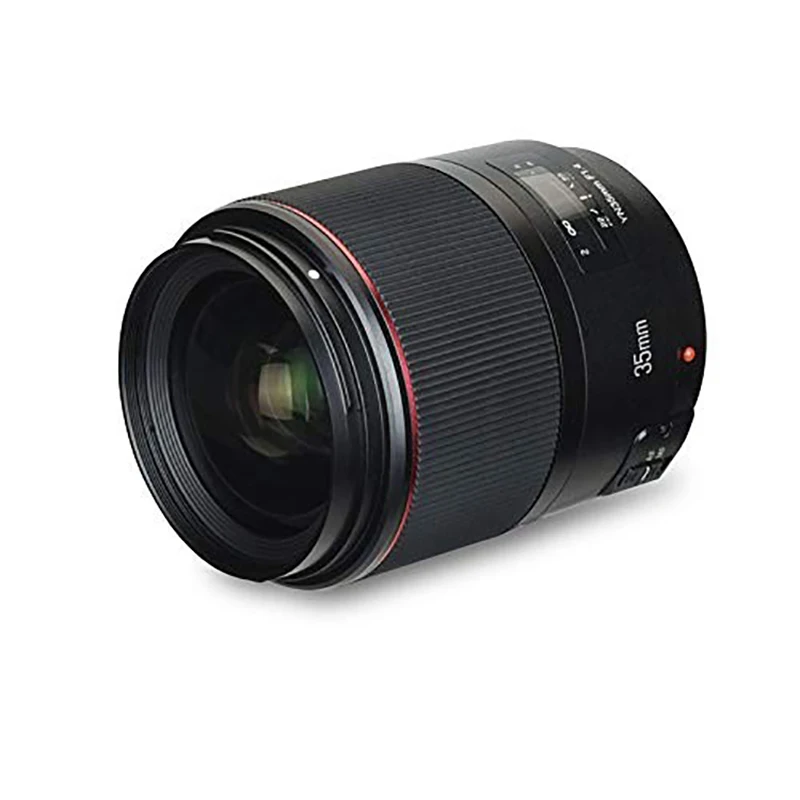 Широкоугольный объектив YN 35 мм F1.4C с яркой диафрагмой, полнокадровый AF объектив MF, фильтр 67 мм для DSLR-камеры Canon
Широкоугольный объектив YN 35 мм F1.4C с яркой диафрагмой, полнокадровый AF объектив MF, фильтр 67 мм для DSLR-камеры Canon