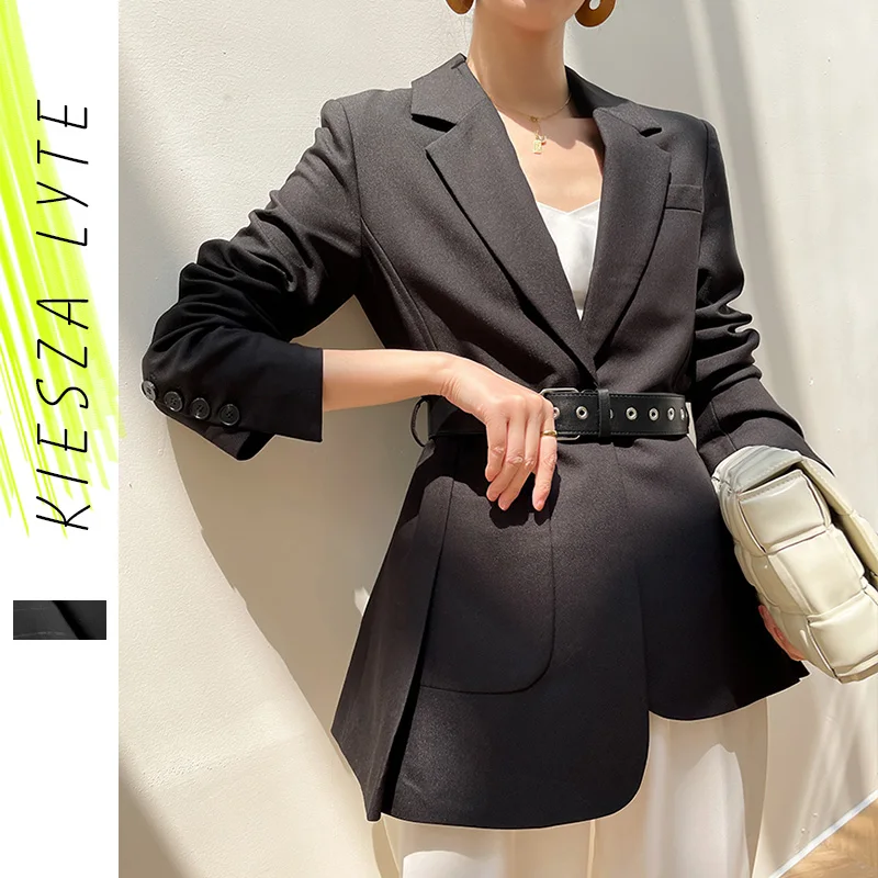 Designs Blazer Women Fashion New With PU Leather Waistband for fall 2021 Female Irregular Suit Jacket
Designs Blazer Women Fashion New With PU Leather Waistband for fall 2021 Female Irregular Suit Jacket
