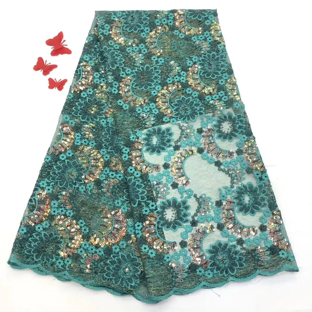 Africa Lace Fabric With Sequins High Quality Embroidery Nigeria tulle Mesh Fabric Used for party dresses TS8865
Africa Lace Fabric With Sequins High Quality Embroidery Nigeria tulle Mesh Fabric Used for party dresses TS8865