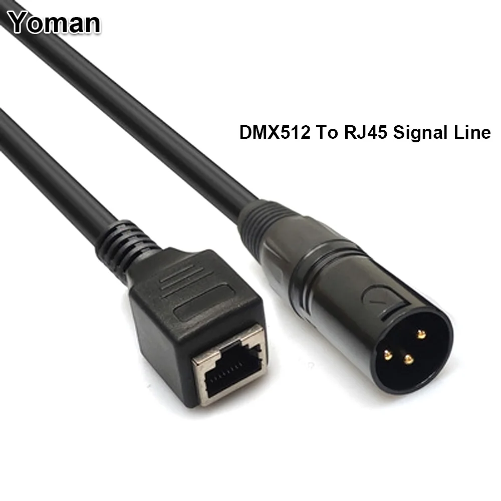 Free shipping RJ45 Network Connector To 3 Pin XLR Signal line 5 Pin DMX512 Cable Stage DJ Disco Bar Console Moving Head Light
Free shipping RJ45 Network Connector To 3 Pin XLR Signal line 5 Pin DMX512 Cable Stage DJ Disco Bar Console Moving Head Light