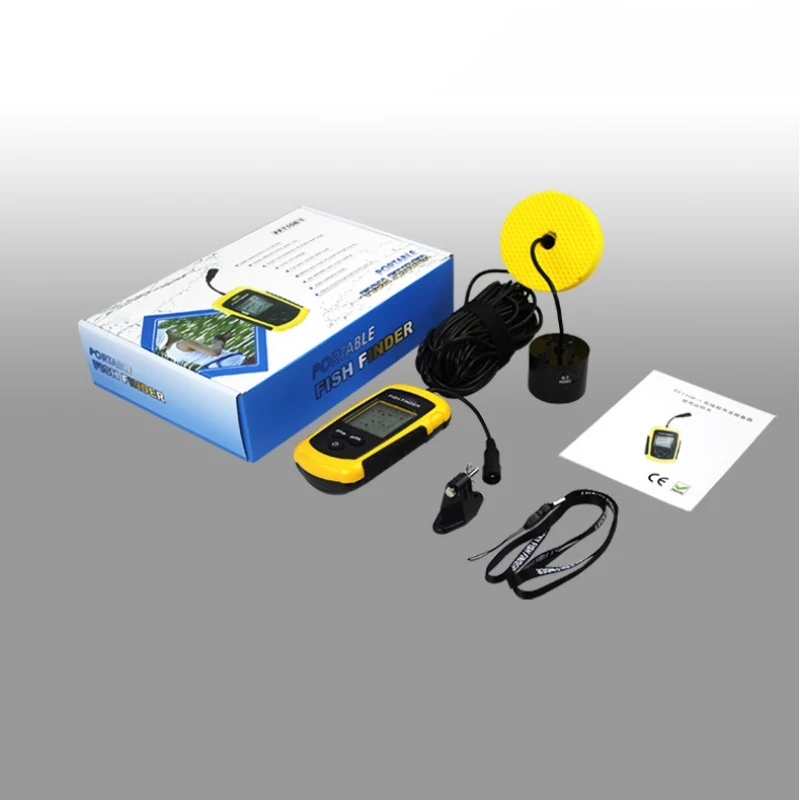 Fish Finders 100M Portable Sonar LCD Fish Echo Sounder Fishing Finder Colorful Screen fishing tool
Fish Finders 100M Portable Sonar LCD Fish Echo Sounder Fishing Finder Colorful Screen fishing tool