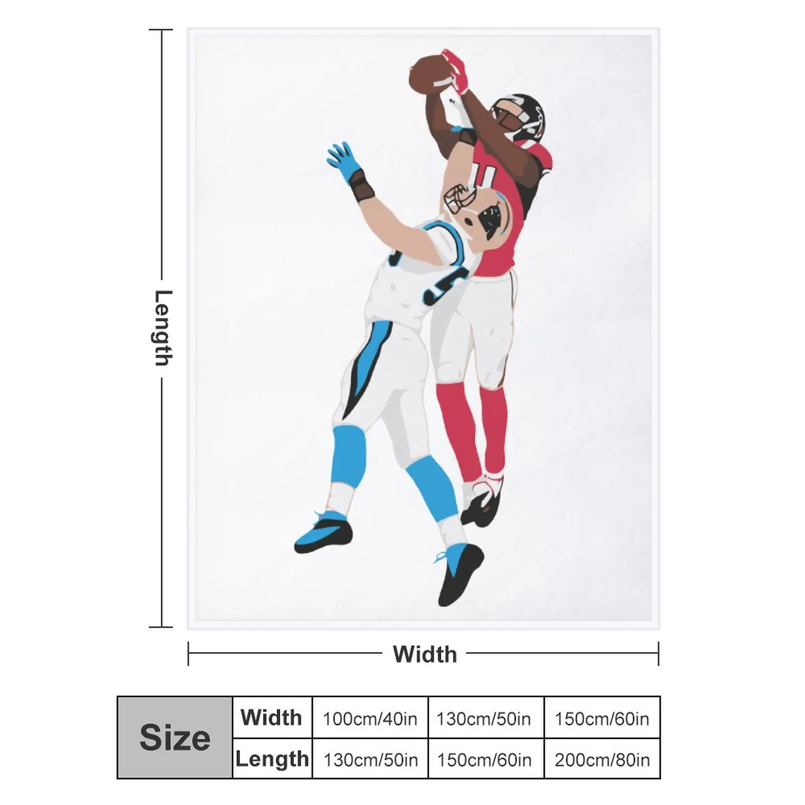 Blanket 11 Julio Jones Jump Ultra Soft Micro Fleece Cozy Lightweight Microfiber Flannel All Season Living Room Bedroom Vertical
Blanket 11 Julio Jones Jump Ultra Soft Micro Fleece Cozy Lightweight Microfiber Flannel All Season Living Room Bedroom Vertical