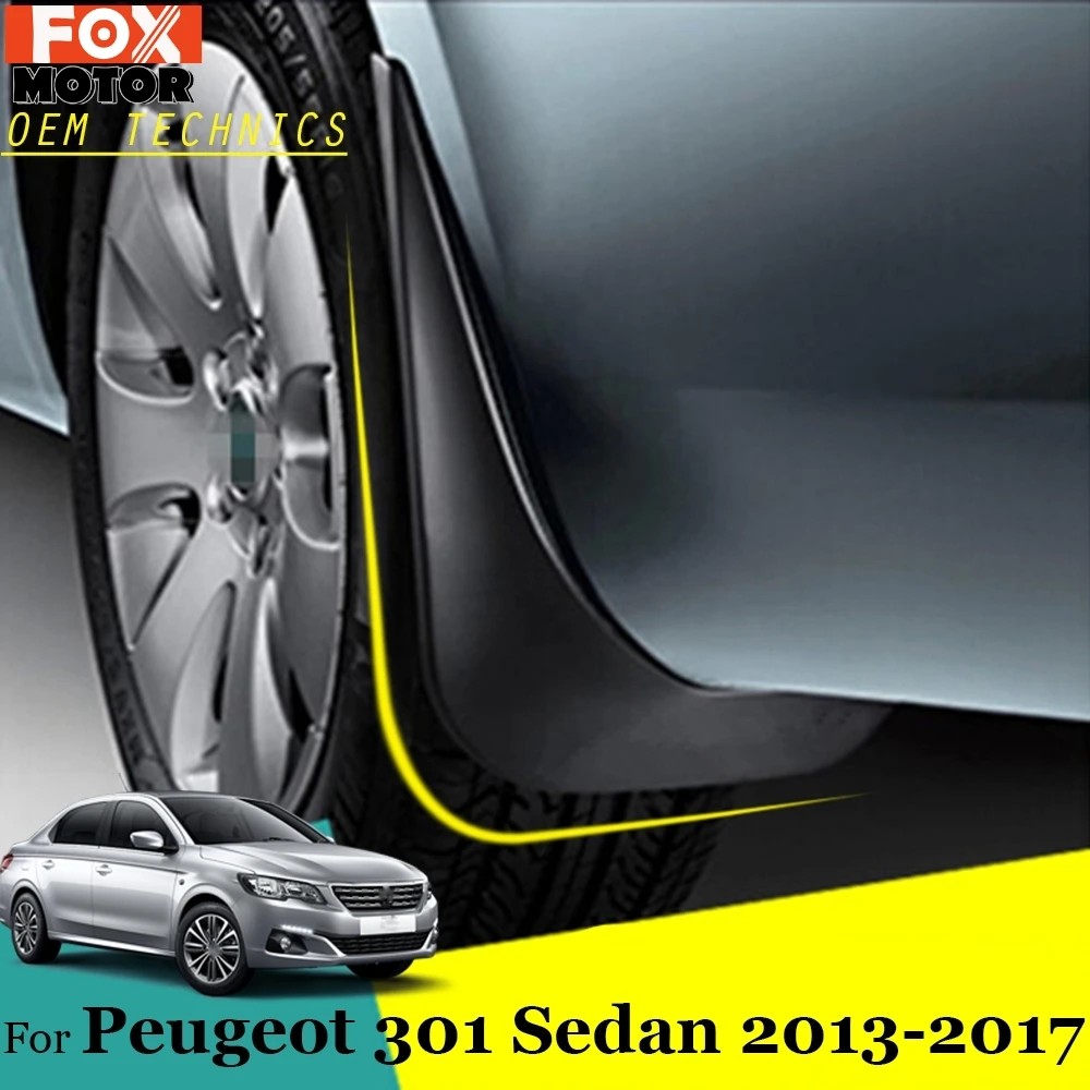 Для peugeot 301 4-дверный седан 2013-2017 2014 2015 2016 спереди и сзади автомобиля Брызговики брызговик Fender 
Для peugeot 301 4-дверный седан 2013-2017 2014 2015 2016 спереди и сзади автомобиля Брызговики брызговик Fender