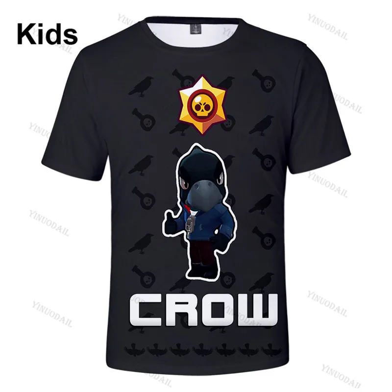 Browlers Bull and Star,Short Sleeve Tops Boys Clothes Leon Child Wear Kids Tshirt Shooting Game 3d Boys Girls Harajuku Shirt
Browlers Bull and Star,Short Sleeve Tops Boys Clothes Leon Child Wear Kids Tshirt Shooting Game 3d Boys Girls Harajuku Shirt