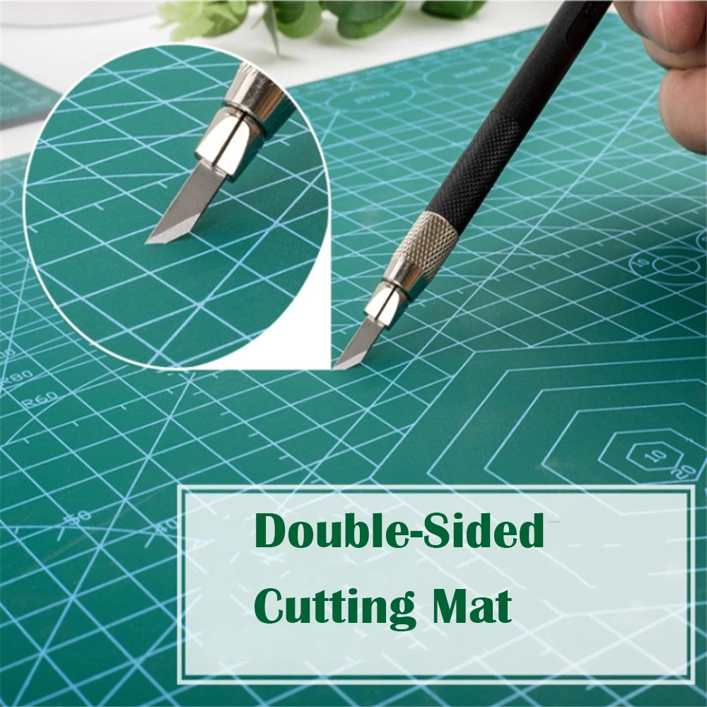 A4/A5 Cutting Mat 3mm Thickness Reusable Cut Pad DIY Scrapbooking Handmade Tools Engraving Soft Pad Cutting Plate Desk Mats
A4/A5 Cutting Mat 3mm Thickness Reusable Cut Pad DIY Scrapbooking Handmade Tools Engraving Soft Pad Cutting Plate Desk Mats