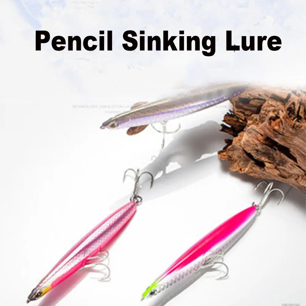 75mm 100mm Swim Vibrating light Minnow Lifelike Eyes Double Hooks Pencil Fishing Lure Bionic Bait Plastic Hard Crank
75mm 100mm Swim Vibrating light Minnow Lifelike Eyes Double Hooks Pencil Fishing Lure Bionic Bait Plastic Hard Crank