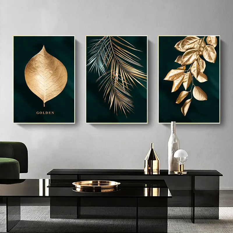 Nordic Golden Plant Leaves Canvas Painting Abstract Black Wall Art Modern Poster Decorative Pictures for Living Room Decor Print
Nordic Golden Plant Leaves Canvas Painting Abstract Black Wall Art Modern Poster Decorative Pictures for Living Room Decor Print