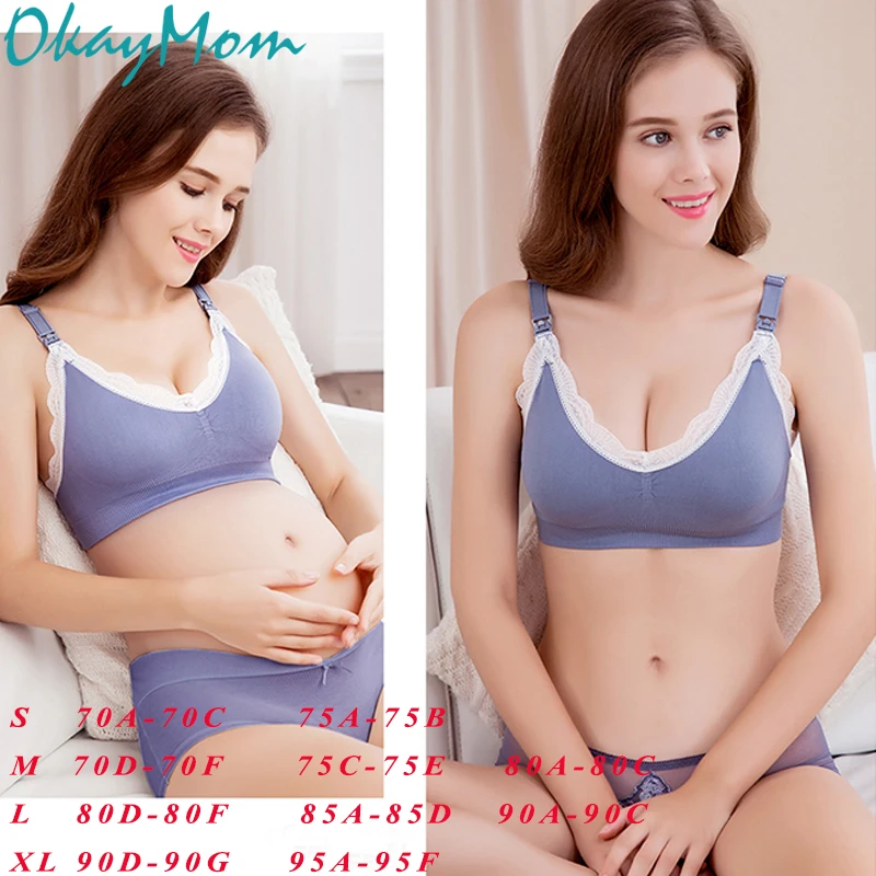 Бюстгальтер для беременных и кормящих мам OkayMom с чашкой E F бюстгальтеры грудного