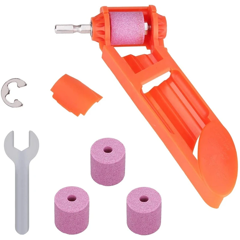 Drill Sharpener Portable Diamond Drill Sharpening Tool Corundum Grinding Wheel For Drills Width Range Orange
Drill Sharpener Portable Diamond Drill Sharpening Tool Corundum Grinding Wheel For Drills Width Range Orange