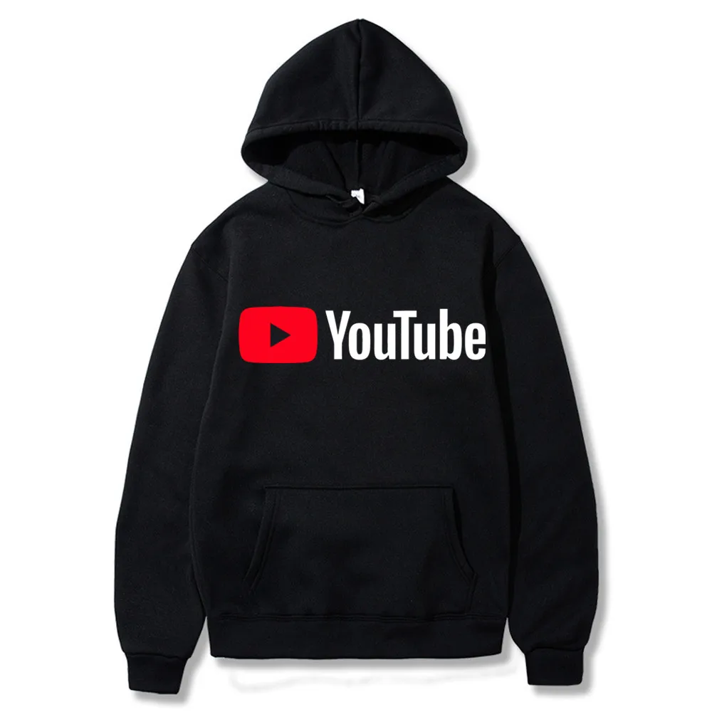 Толстовка с капюшоном для мужчин и женщин, модное креативное худи в стиле фильма YouTube, с коротким рукавом, черная, на весну-осень
Толстовка с капюшоном для мужчин и женщин, модное креативное худи в стиле фильма YouTube, с коротким рукавом, черная, на весну-осень