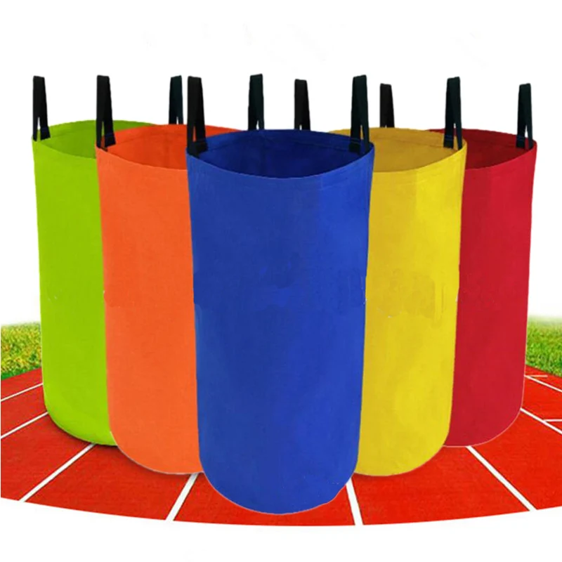 Kids Adult Familie Sack Racing Games Springen Sport Training Party Outdoor Fun Speelgoed School Activiteit Sack Race Bag 1pc
Kids Adult Familie Sack Racing Games Springen Sport Training Party Outdoor Fun Speelgoed School Activiteit Sack Race Bag 1pc
