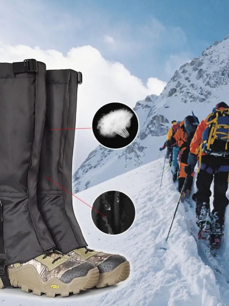 New Style Men And Women Outdoor Hiking, Hunting, Mountaineering, Leg Gaiters, Moisture-Proof Ski Foot Cover
New Style Men And Women Outdoor Hiking, Hunting, Mountaineering, Leg Gaiters, Moisture-Proof Ski Foot Cover
