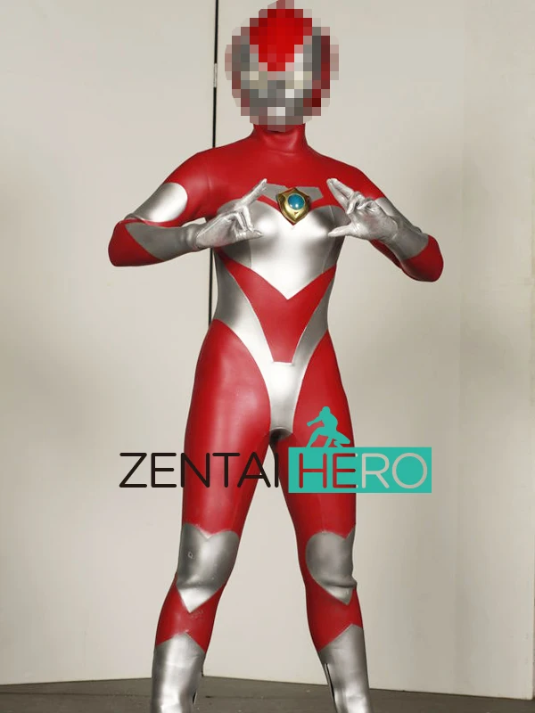 No Helmet! Heroine Ultra Girl Spandex Bodysuits Red Shiny Girl Lady Hero Zentai Catsuit Spandex Movie Sexy Superhero Leotard
No Helmet! Heroine Ultra Girl Spandex Bodysuits Red Shiny Girl Lady Hero Zentai Catsuit Spandex Movie Sexy Superhero Leotard