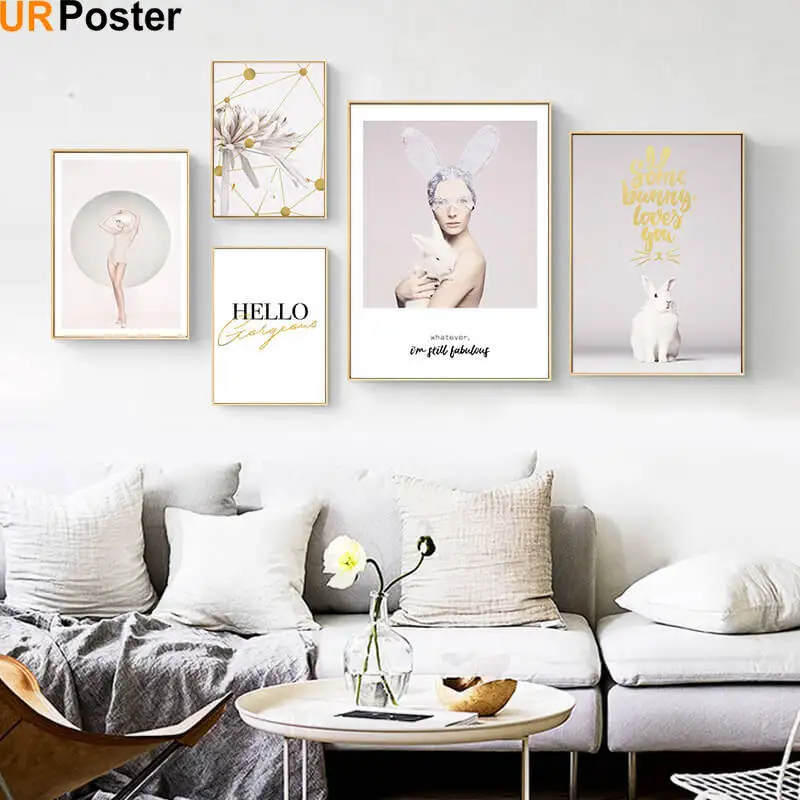 Hello Quote Bunny Ear Flower Model Animal Fashion Nordic Wall Art Pictures Canvas Painting Bedroom Wall Decor Posters and Prints 
Hello Quote Bunny Ear Flower Model Animal Fashion Nordic Wall Art Pictures Canvas Painting Bedroom Wall Decor Posters and Prints