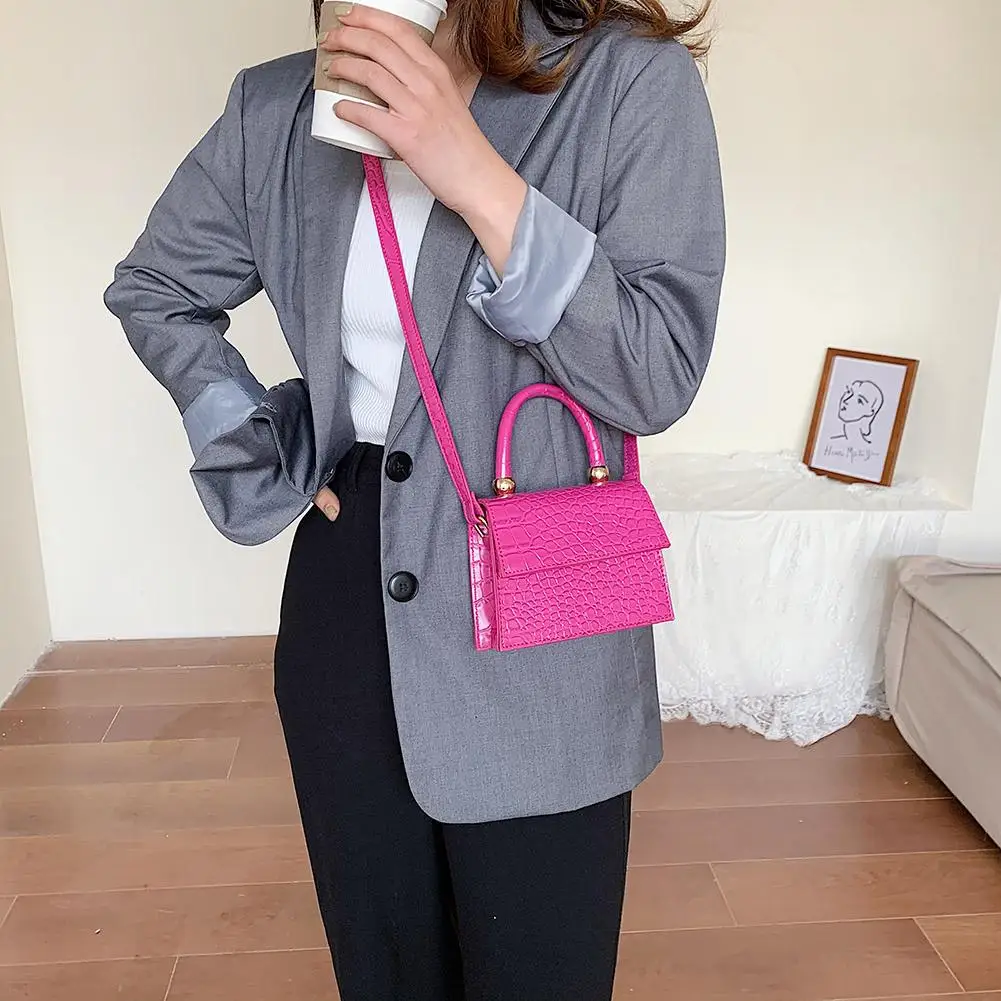 Alligator Pattern Bags PU Leather Flap Shoulder Messenger Top-handle Crossbody Purse Leather for Women Handbags Messenger Bags
Alligator Pattern Bags PU Leather Flap Shoulder Messenger Top-handle Crossbody Purse Leather for Women Handbags Messenger Bags