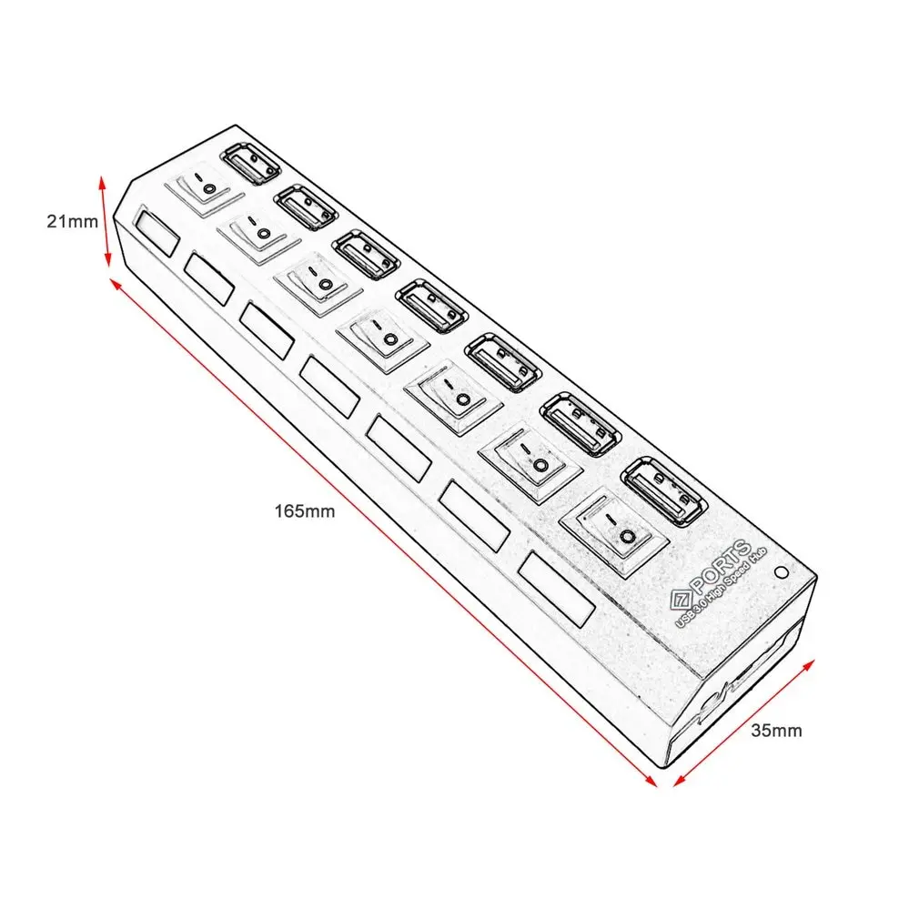 USB HUB 3.0 4/7 Ports Micro USB 3.0 HUB Splitter With Power Adapter USB Hab High Speed 5Gbps USB Splitter 3 HUB For PC
USB HUB 3.0 4/7 Ports Micro USB 3.0 HUB Splitter With Power Adapter USB Hab High Speed 5Gbps USB Splitter 3 HUB For PC