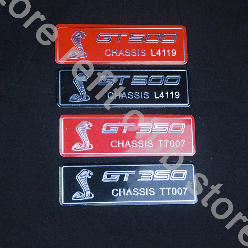 13.5*4.2cm Metal Car Stickers GT500 GT350 Nameplate Body Stickers For Ford Mustang Shelby GT TT007 L4119
13.5*4.2cm Metal Car Stickers GT500 GT350 Nameplate Body Stickers For Ford Mustang Shelby GT TT007 L4119