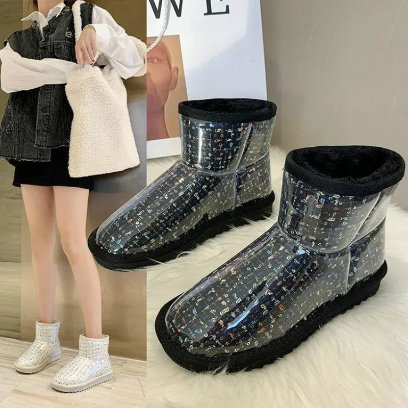New Fashion Woman Snow Boots Plush New Warm Ankle Boots For Women Winter Boots Waterproof Women Boots Female Winter Shoe Booties
New Fashion Woman Snow Boots Plush New Warm Ankle Boots For Women Winter Boots Waterproof Women Boots Female Winter Shoe Booties