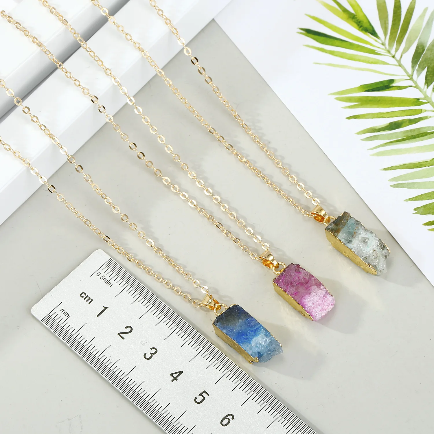 Fashion Alloy Druzy Resin Stone Necklace Geometry Drop Necklace For Women Jewelry Statement Gifts For Women Accessories
Fashion Alloy Druzy Resin Stone Necklace Geometry Drop Necklace For Women Jewelry Statement Gifts For Women Accessories