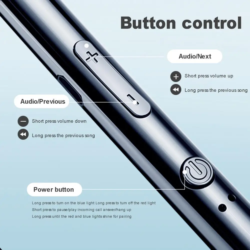 A2 Bluetooth 5.0 Wireless Earphone IPX5 Magnetic Sport Earbud Neckband Headset Earphone IPX5 Magnetic Sport Earbud Neckband Head
A2 Bluetooth 5.0 Wireless Earphone IPX5 Magnetic Sport Earbud Neckband Headset Earphone IPX5 Magnetic Sport Earbud Neckband Head