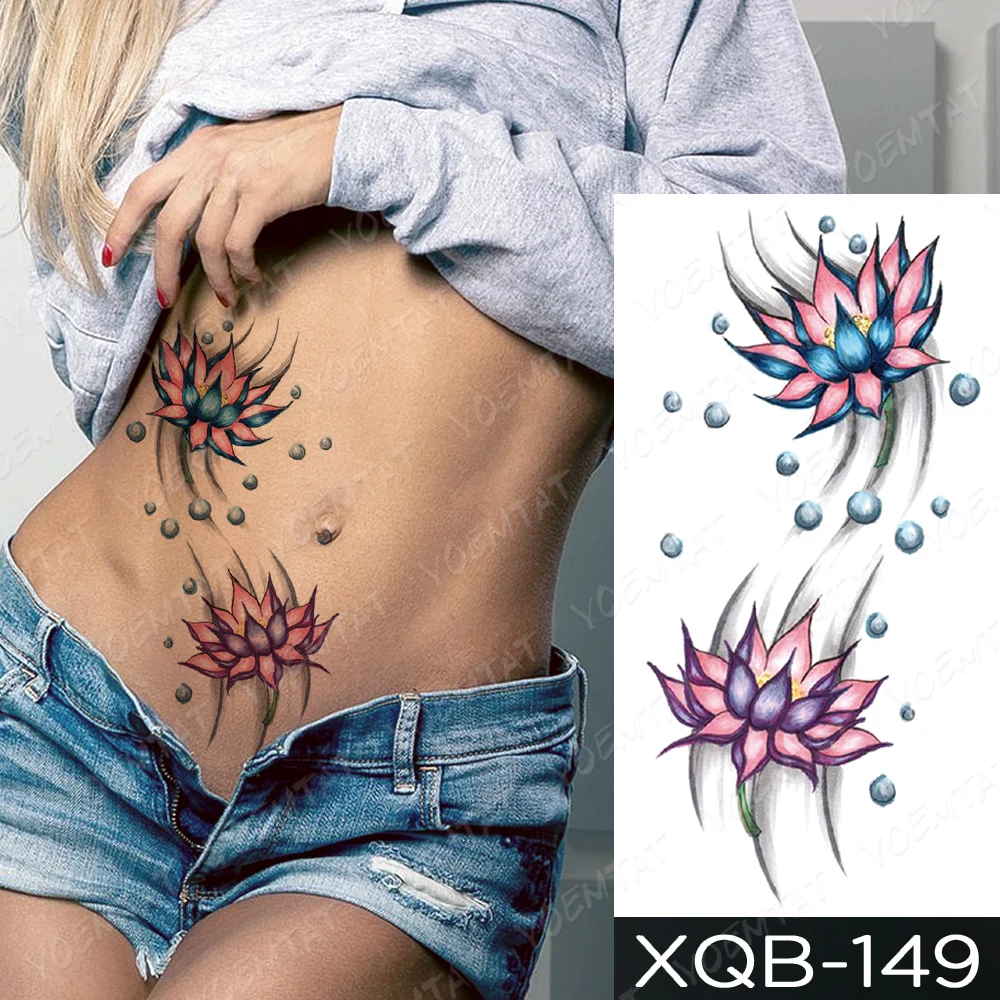 Henna Tatu Temporary Tattoo Sticker Transferable Waterproof Lotus Dew Scratch Waist Sexy Waist Tatoo Man Woman 2021 Glitter Tato
Henna Tatu Temporary Tattoo Sticker Transferable Waterproof Lotus Dew Scratch Waist Sexy Waist Tatoo Man Woman 2021 Glitter Tato