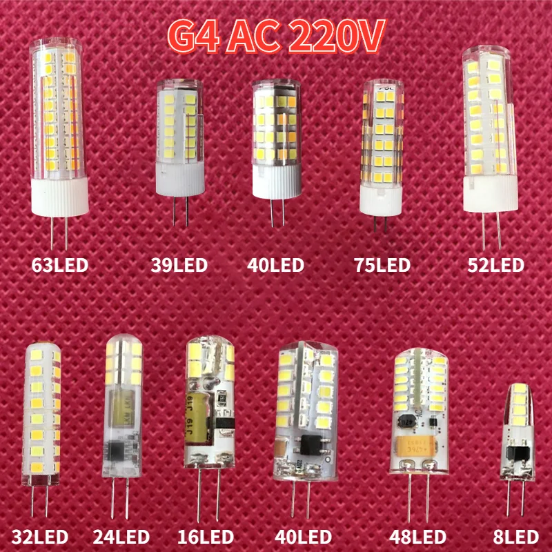 LED G4 3W 5W 7W Light Bulb AC 220V LED Lamp COB Spotlight Chandelier Replace Halogen Lamps White light warm light
LED G4 3W 5W 7W Light Bulb AC 220V LED Lamp COB Spotlight Chandelier Replace Halogen Lamps White light warm light