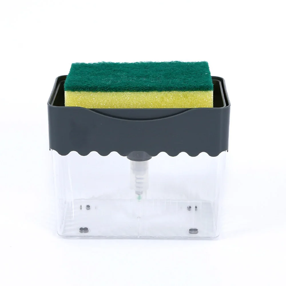 1pc Soap Pump Dispenser With Sponge Holder 2-in-1 Liquid Dispenser Container Hand Press Soap Organizer Kitchen Cleaner Tools
1pc Soap Pump Dispenser With Sponge Holder 2-in-1 Liquid Dispenser Container Hand Press Soap Organizer Kitchen Cleaner Tools