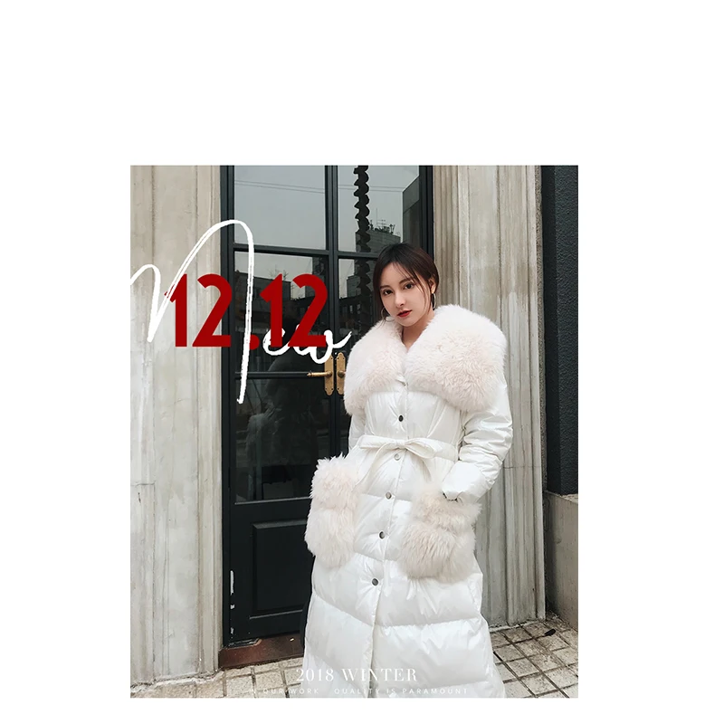 2019 Winter Jacket Women Coats Large Natural Lamb Fur Collar Loose Parkas Outerwear Glossy Jackets AA-543
2019 Winter Jacket Women Coats Large Natural Lamb Fur Collar Loose Parkas Outerwear Glossy Jackets AA-543