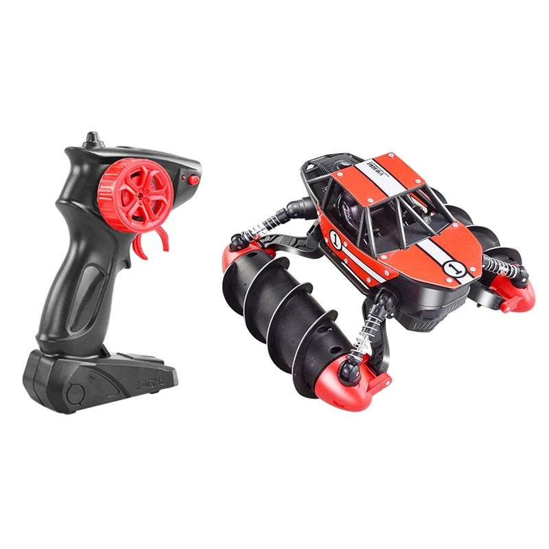 RC Car Stunt Cars Amphibious 2.4G Deformation Buggy F1 Amphibious Vehicle Toy Water Boat Toy for Boys and Girls
RC Car Stunt Cars Amphibious 2.4G Deformation Buggy F1 Amphibious Vehicle Toy Water Boat Toy for Boys and Girls