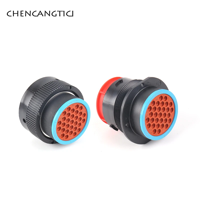 1 Set 31 Pin Deutsch Wiring Harness Circular Connector HDP26-24-31SE HDP24-24-31PE Male Female Waterproof Plug With Terminals
1 Set 31 Pin Deutsch Wiring Harness Circular Connector HDP26-24-31SE HDP24-24-31PE Male Female Waterproof Plug With Terminals