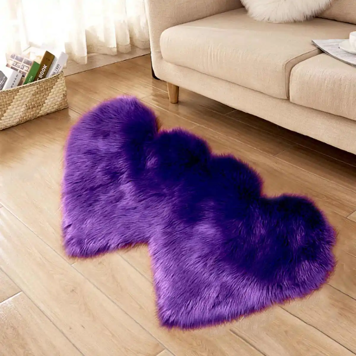 90x180cm Carpet Rugs Double Heart Artificial Wool Sheepskin Floor Area Rug Shaggy Bedroom Kids Room Faux Fluffy Carpets Mats
90x180cm Carpet Rugs Double Heart Artificial Wool Sheepskin Floor Area Rug Shaggy Bedroom Kids Room Faux Fluffy Carpets Mats