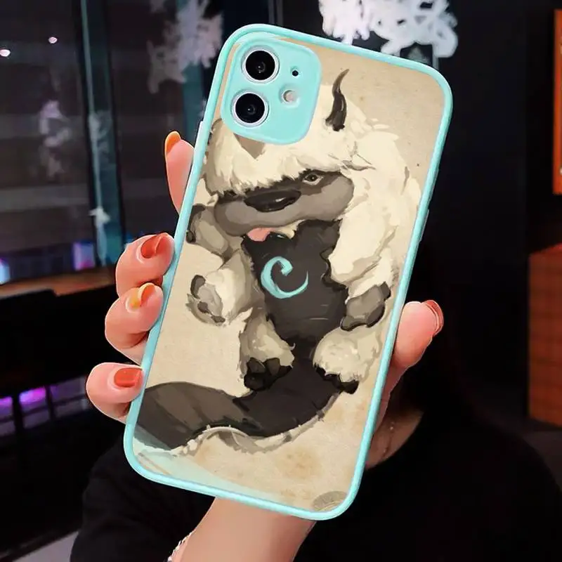 Appa Yip Yip Avatar Phone Case Matte transparent For blue iPhone 12 Mini 11 Pro XR XS Max 7 8 Plus X Back Cover
Appa Yip Yip Avatar Phone Case Matte transparent For blue iPhone 12 Mini 11 Pro XR XS Max 7 8 Plus X Back Cover