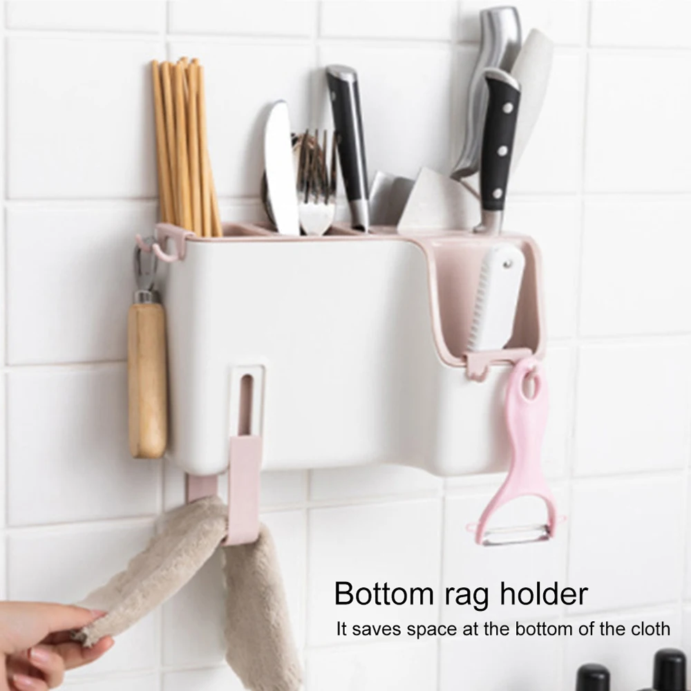 Multifunctional Drain Cage Cutlery Storage Box Wall Mounted Chopsticks Tube Drying Rack Knife Stand Holder Tableware Storage Box
Multifunctional Drain Cage Cutlery Storage Box Wall Mounted Chopsticks Tube Drying Rack Knife Stand Holder Tableware Storage Box