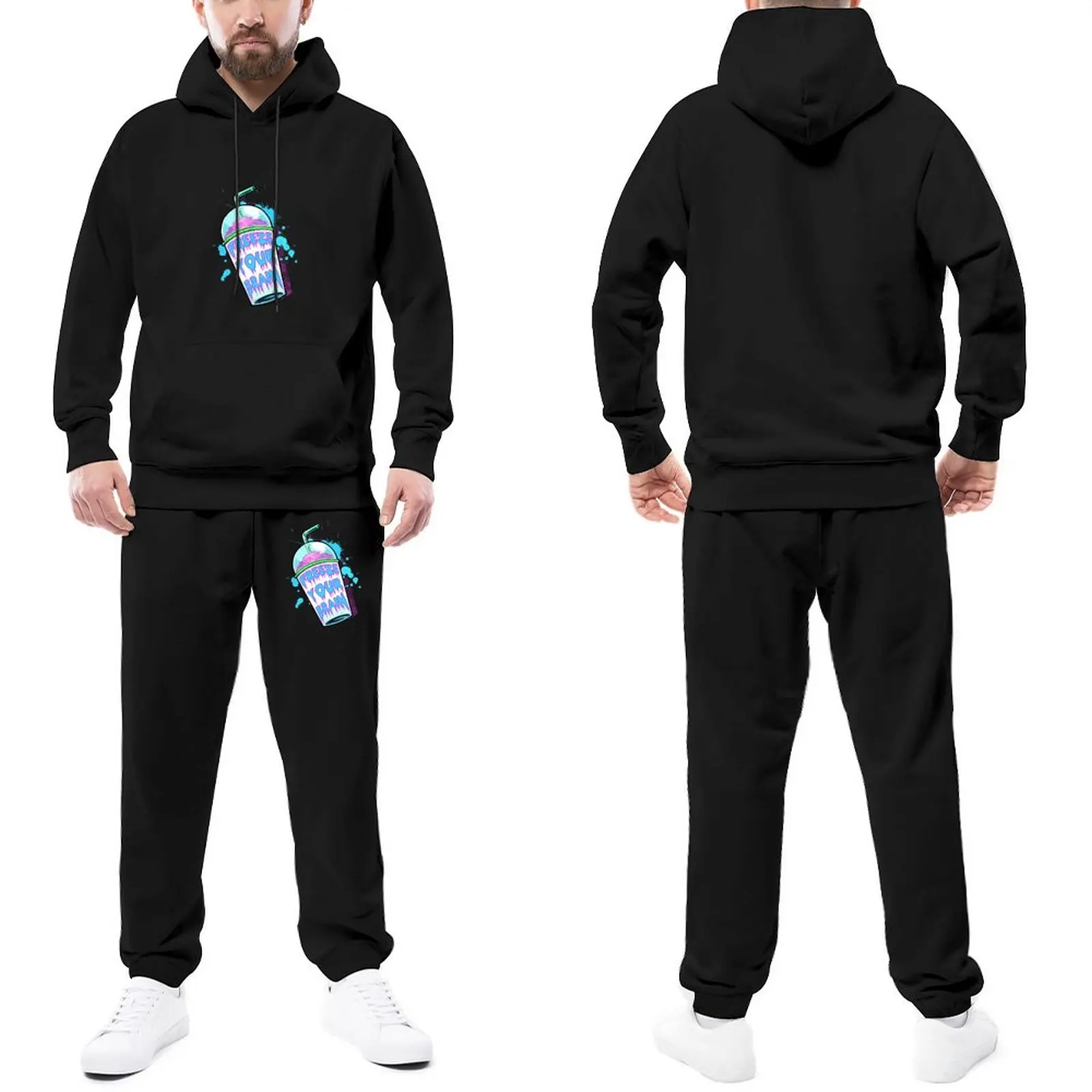 Heathers Mens Tracksuit Set Freeze Your Brain Sale Sweatsuits SummerSweatpants And Hoodie Set Man
Heathers Mens Tracksuit Set Freeze Your Brain Sale Sweatsuits SummerSweatpants And Hoodie Set Man