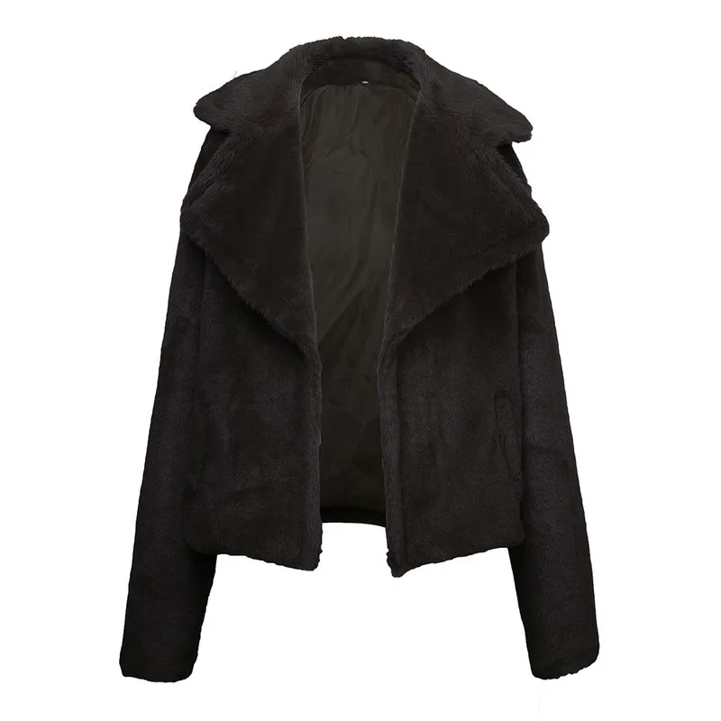 GOOHOJIO Fleece Faux Fur Coat Solid Women Fashion Winter Thicken Teddy Jacket Ladies Plush Overcoat Casual Outerwear Short Style
GOOHOJIO Fleece Faux Fur Coat Solid Women Fashion Winter Thicken Teddy Jacket Ladies Plush Overcoat Casual Outerwear Short Style