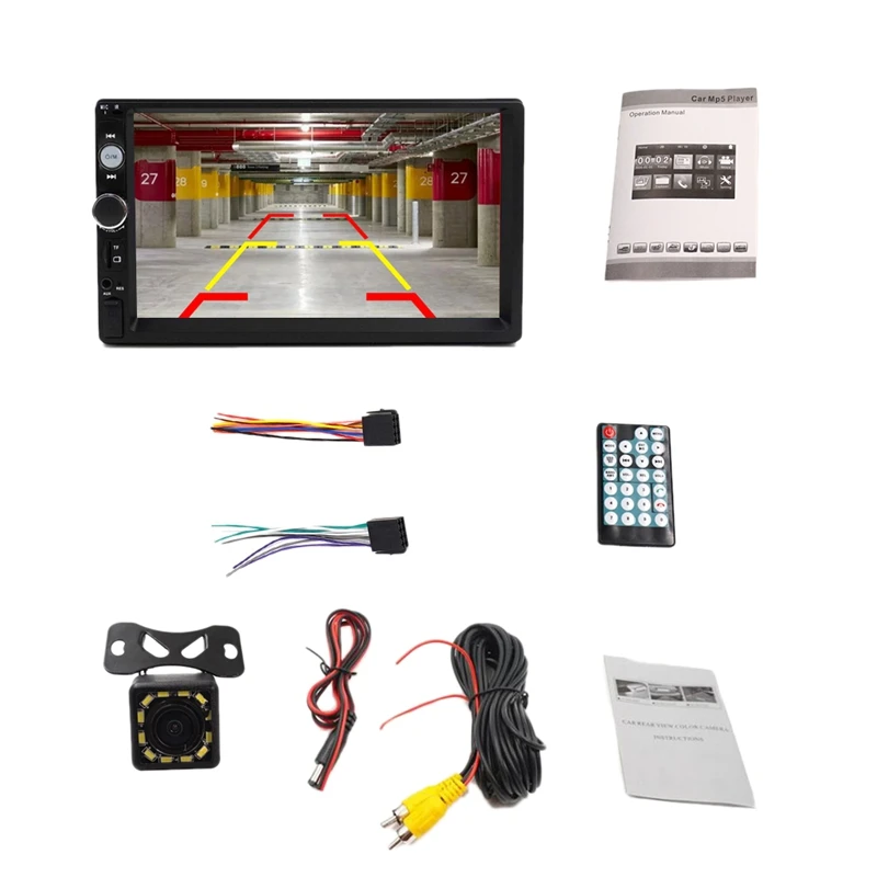 7 Inch LED Hd Press Screen Stereo 2 Din Car Multimedia Radio Bluetooth Mp5 Player 7010
7 Inch LED Hd Press Screen Stereo 2 Din Car Multimedia Radio Bluetooth Mp5 Player 7010