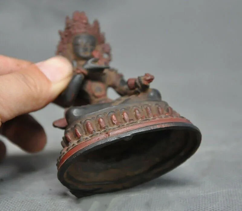 wedding decoration Old Tibetan buddhism Bronze Vajrasattva Tara Goddess Kwan-yin Statue
wedding decoration Old Tibetan buddhism Bronze Vajrasattva Tara Goddess Kwan-yin Statue