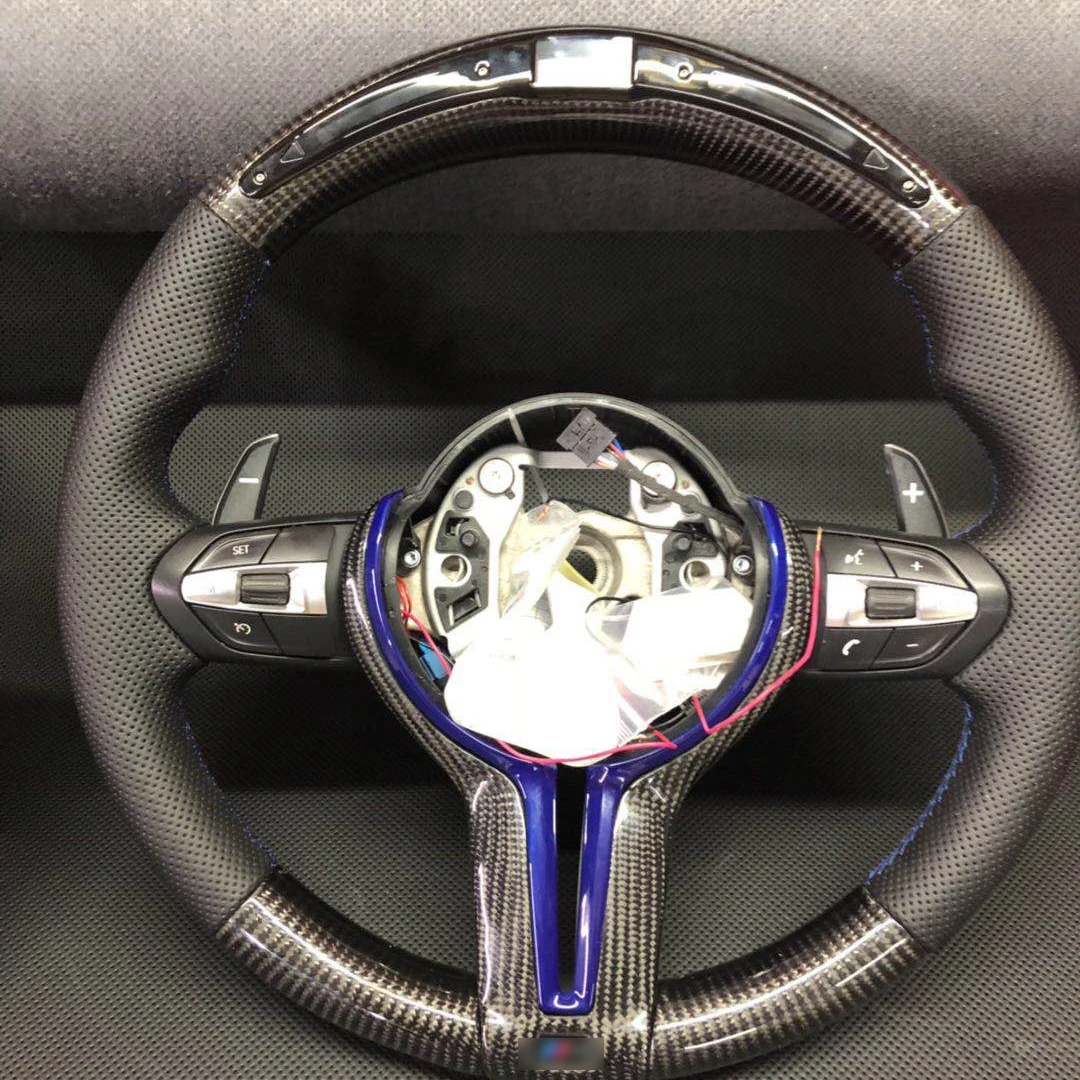 Рулевое колесо BMW M3 M5 F30 F20 из натурального углеродного волокна, кнопка рулевого колеса, воздушная подушка переключения, весло, эффективное р...
Рулевое колесо BMW M3 M5 F30 F20 из натурального углеродного волокна, кнопка рулевого колеса, воздушная подушка переключения, весло, эффективное р...